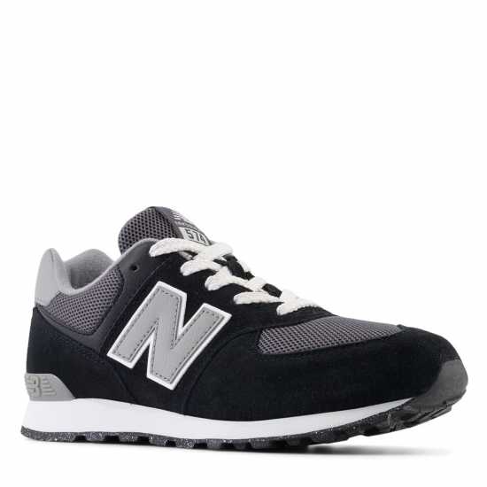 New Balance 574 Trainers Черно/Сиво 