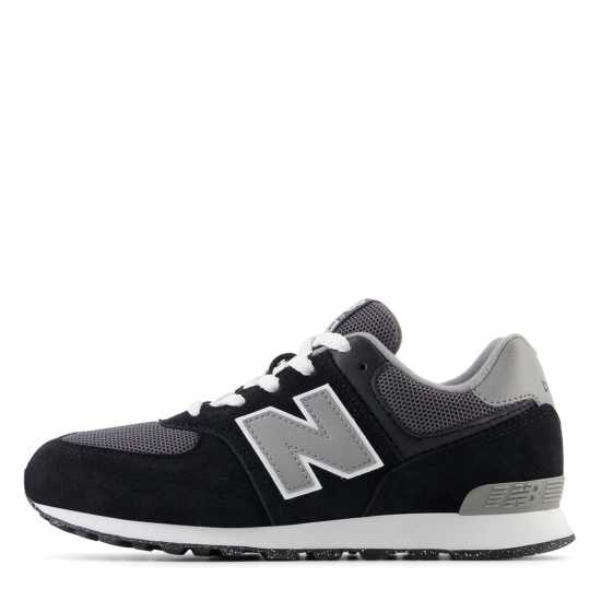 New Balance 574 Trainers Черно/Сиво 