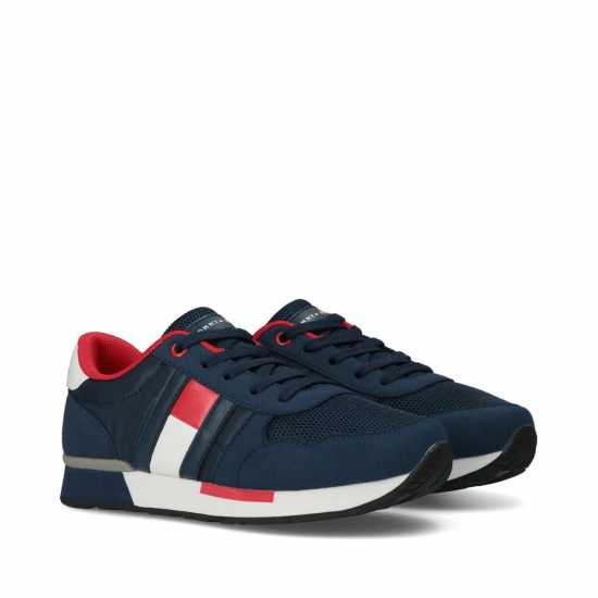 Tommy Hilfiger Thk Low Flag Lace Jnr00  Детски високи кецове