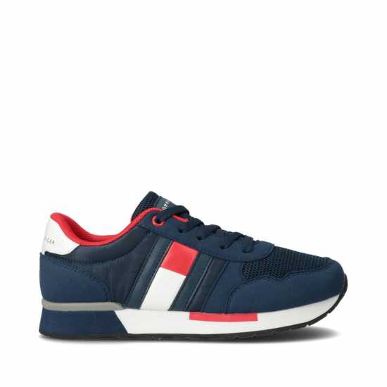 Tommy Hilfiger Thk Low Flag Lace Jnr00  Детски високи кецове