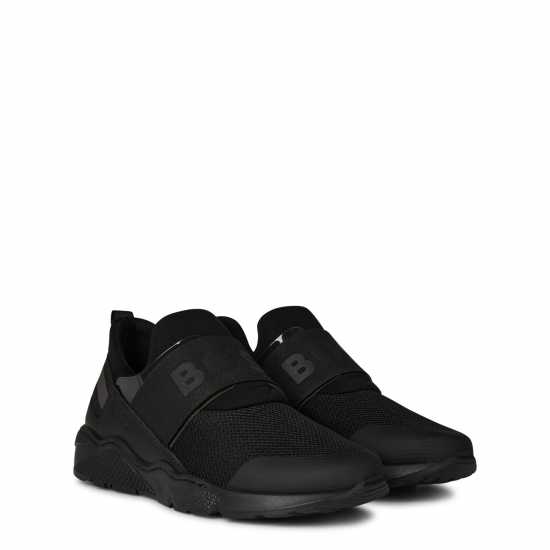 Hugo Boss Boss Boss Lgo Trainers Jn34 Черно 09B Kids