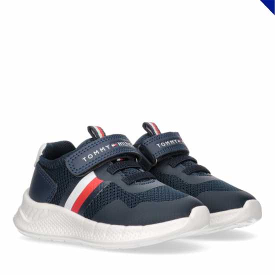 Tommy Hilfiger Tommy Stripe Velcro Jn42  Детски високи кецове