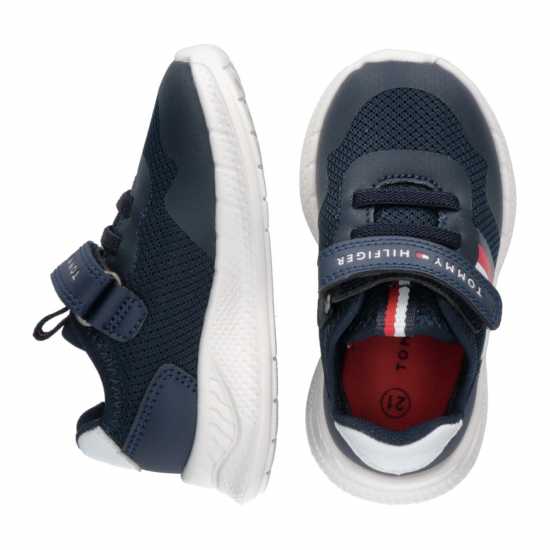 Tommy Hilfiger Tommy Stripe Velcro Jn42  Детски високи кецове