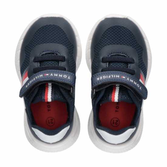 Tommy Hilfiger Tommy Stripe Velcro Jn42  Детски високи кецове