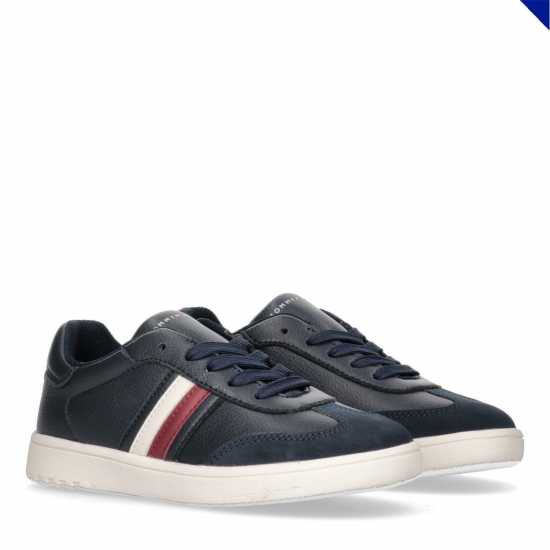 Tommy Hilfiger Tommy Flag Low Cut Jn44 Морска синьо Детски високи кецове