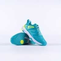 Gilbert Юношески Обувки Impact Xs Netball Shoes Juniors Aqua/ N Yellow Детски маратонки