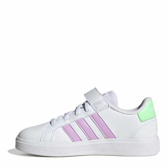 Adidas Grand Court Elastic Lace And Top Strap Shoes Childrens  Тенис маратонки