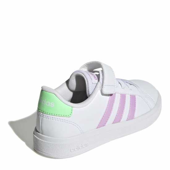 Adidas Grand Court Elastic Lace And Top Strap Shoes Childrens  Тенис маратонки