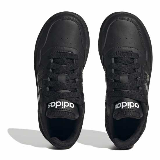 Adidas Детски Маратонки Hoops 3.0 Kids Trainers Трикратно черно Детски маратонки