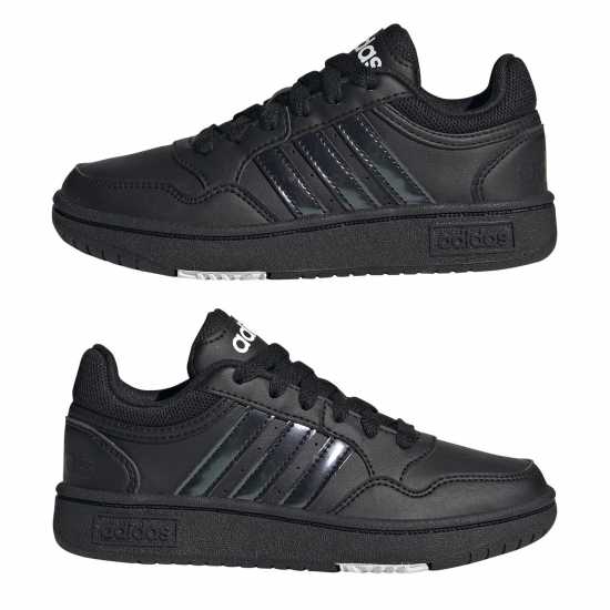 Adidas Детски Маратонки Hoops 3.0 Kids Trainers Трикратно черно Детски маратонки