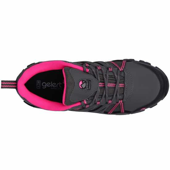 Gelert Horizon Low Wp Juniors Walking Shoes Угър/Розово Детски апрески