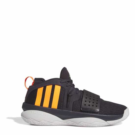 Adidas Dame 8 Extply Basketball Trainers Boys Аурора Черно/Си Баскетболни маратонки