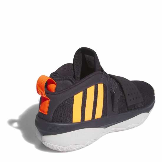 Adidas Dame 8 Extply Basketball Trainers Boys Аурора Черно/Си Баскетболни маратонки