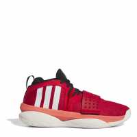 Adidas Dame 8 Extply Basketball Trainers Boys По-добре Скарлет/ Баскетболни маратонки