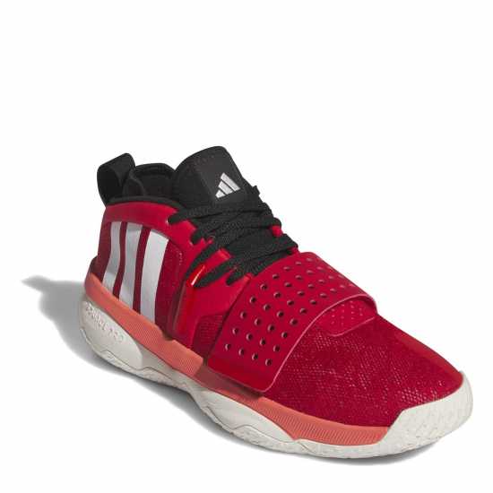 Adidas Dame 8 Extply Basketball Trainers Boys По-добре Скарлет/ Баскетболни маратонки