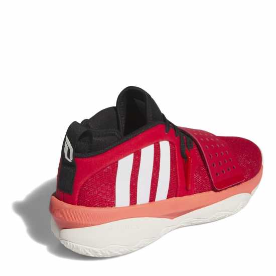 Adidas Dame 8 Extply Basketball Trainers Boys По-добре Скарлет/ Баскетболни маратонки