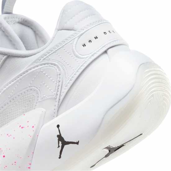 Air Jordan 2 Big Kids' Shoes White/Black Мъжки баскетболни маратонки