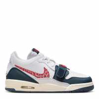 Air Jordan Jordan Legacy 312 Low Big Kids' Shoes Бяло/Морско синьо 