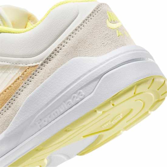 Air Jordan Stadium 90 Big Kids' Shoes White/Yellow 