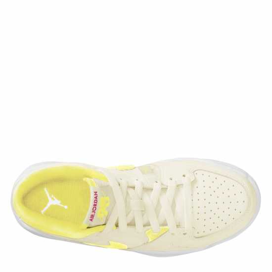 Air Jordan Stadium 90 Big Kids' Shoes White/Yellow 