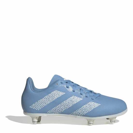 Adidas Rugby Junior Sg Boots Синьо/Бяло Ръгби