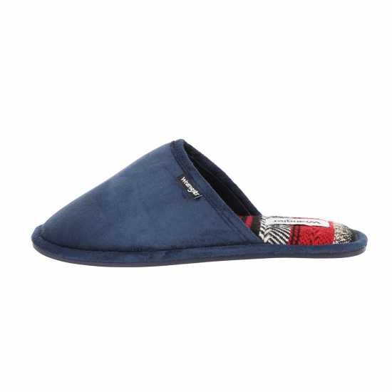 Wrangler Mule Slippers Sahara Mens Морска синьо Чехли