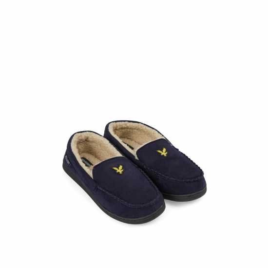 Lyle And Scott Lyle Aspen  Moccasin Slipper Морска синьо Чехли