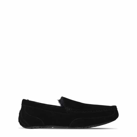 Jack Wills Moccasin Slippers Черно Чехли