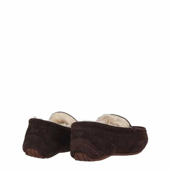 Jack Wills Moccasin Slippers Кафяво Чехли