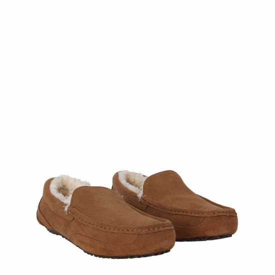 Jack Wills Moccasin Slippers Кафяво Чехли