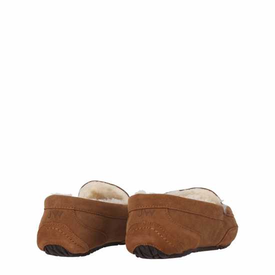 Jack Wills Moccasin Slippers Кафяво Чехли