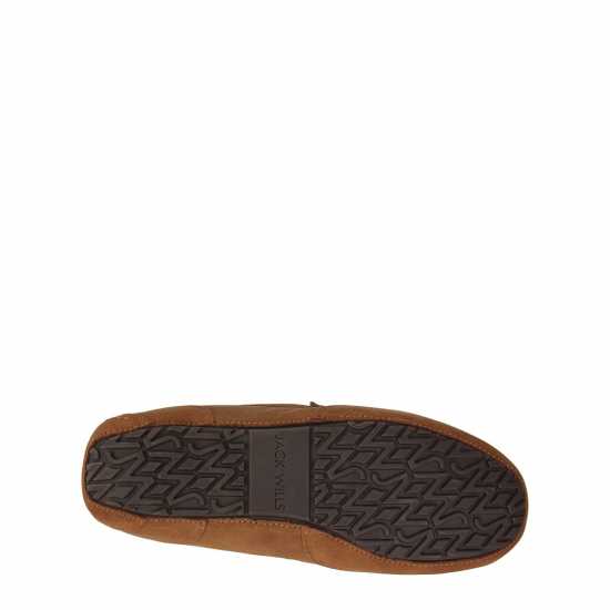 Jack Wills Moccasin Slippers Кафяво Чехли