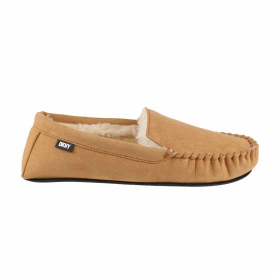 Dkny Electra Mens Slippers Кафяво Чехли