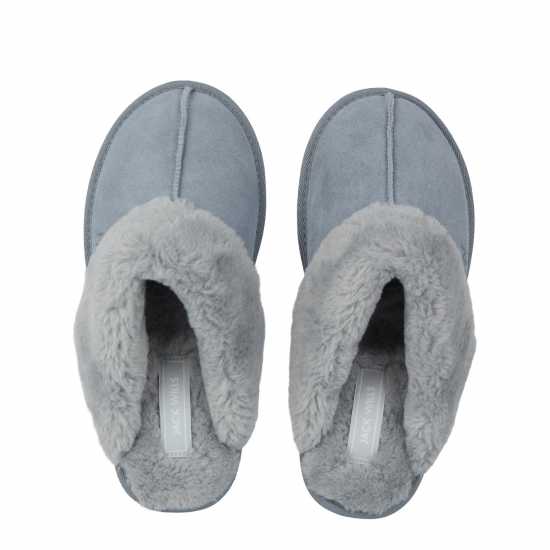 Jack Wills Mule Slippers Синьо Чехли