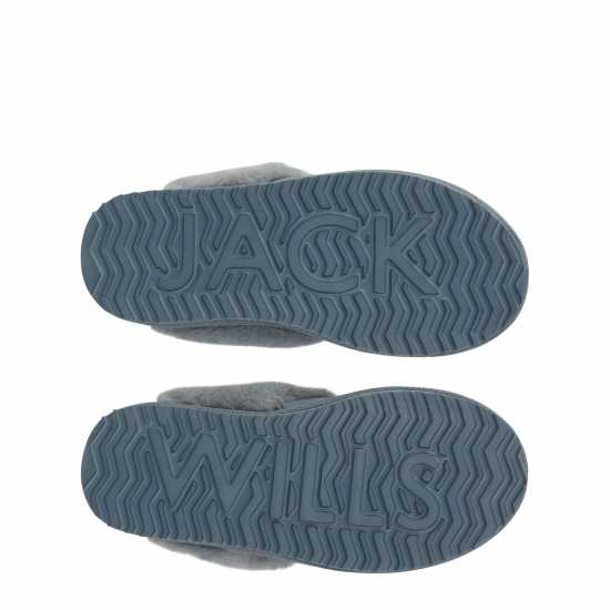 Jack Wills Mule Slippers Синьо Чехли