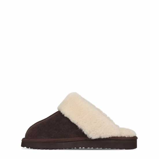 Jack Wills Mule Slippers Кафяво Чехли