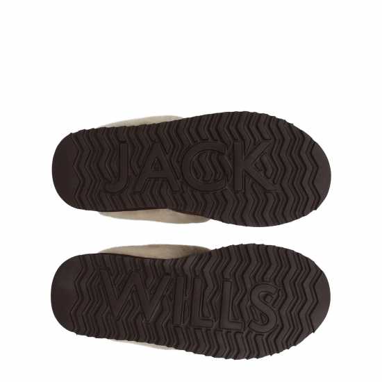 Jack Wills Mule Slippers Кафяво Чехли