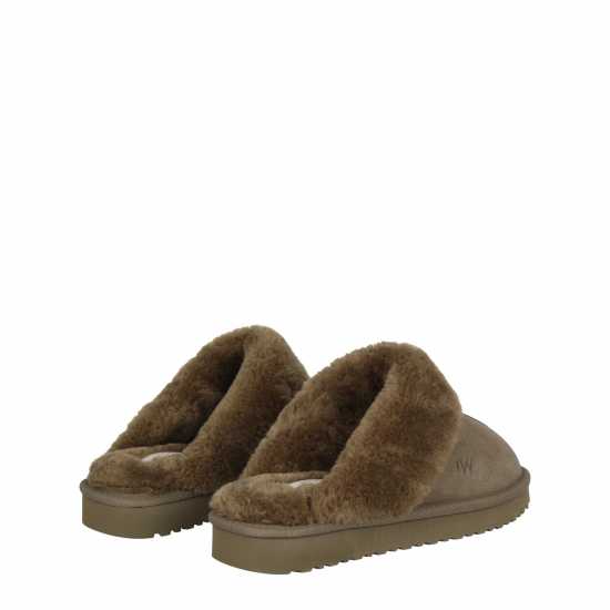 Jack Wills Mule Slippers Хаки Чехли