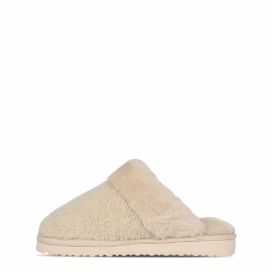 Jack Wills Mule Slippers Крем Чехли