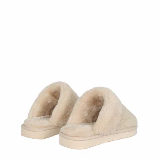 Jack Wills Mule Slippers Крем Чехли