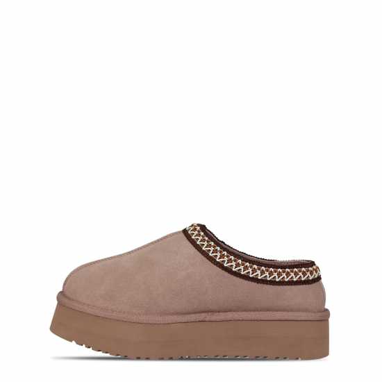 Jack Wills Platform Slip-On Snug Антилопа Чехли