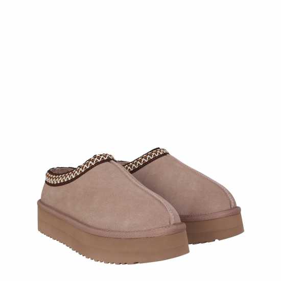 Jack Wills Platform Slip-On Snug Антилопа Чехли