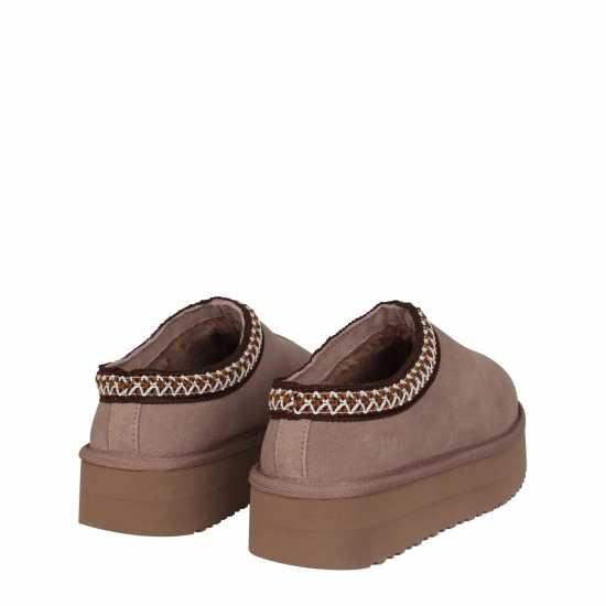 Jack Wills Platform Slip-On Snug Антилопа Чехли