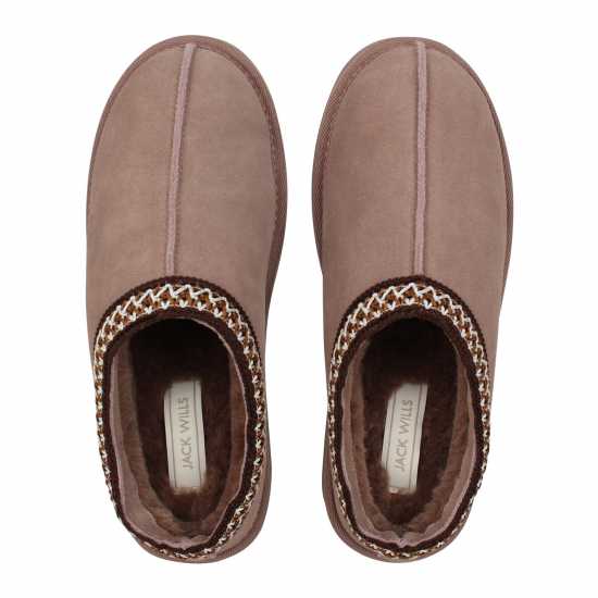 Jack Wills Platform Slip-On Snug Антилопа Чехли