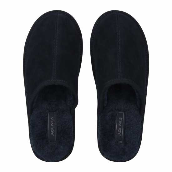 Jack Wills Mule Slippers Морска синьо Чехли