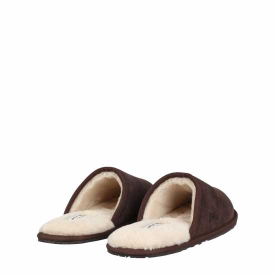 Jack Wills Mule Slippers Кафяво Чехли