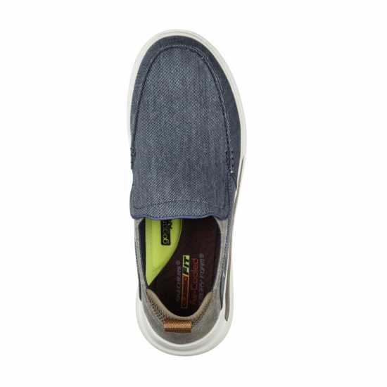 Skechers Moc Toe Slip On Canvas Trainers Mens  Мъжки маратонки