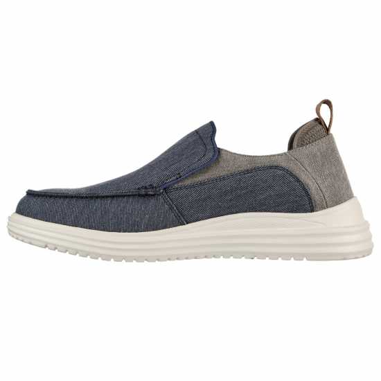 Skechers Moc Toe Slip On Canvas Trainers Mens  Мъжки маратонки