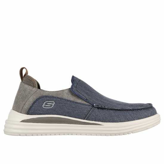 Skechers Moc Toe Slip On Canvas Trainers Mens  Мъжки маратонки