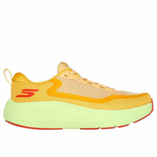 Skechers Маратонки Без Връзки Go Run Supersonic Slip On Trainers Mens Оранжево/Лайм 